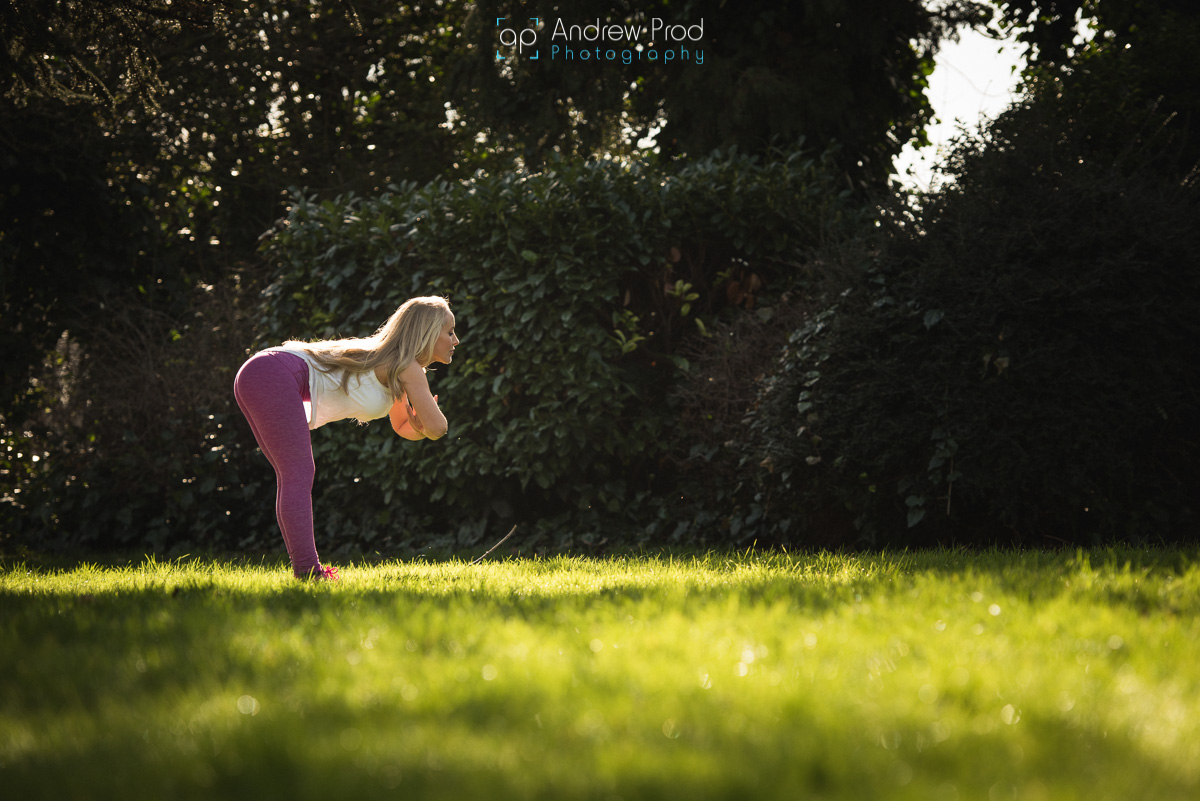 London yoga photography