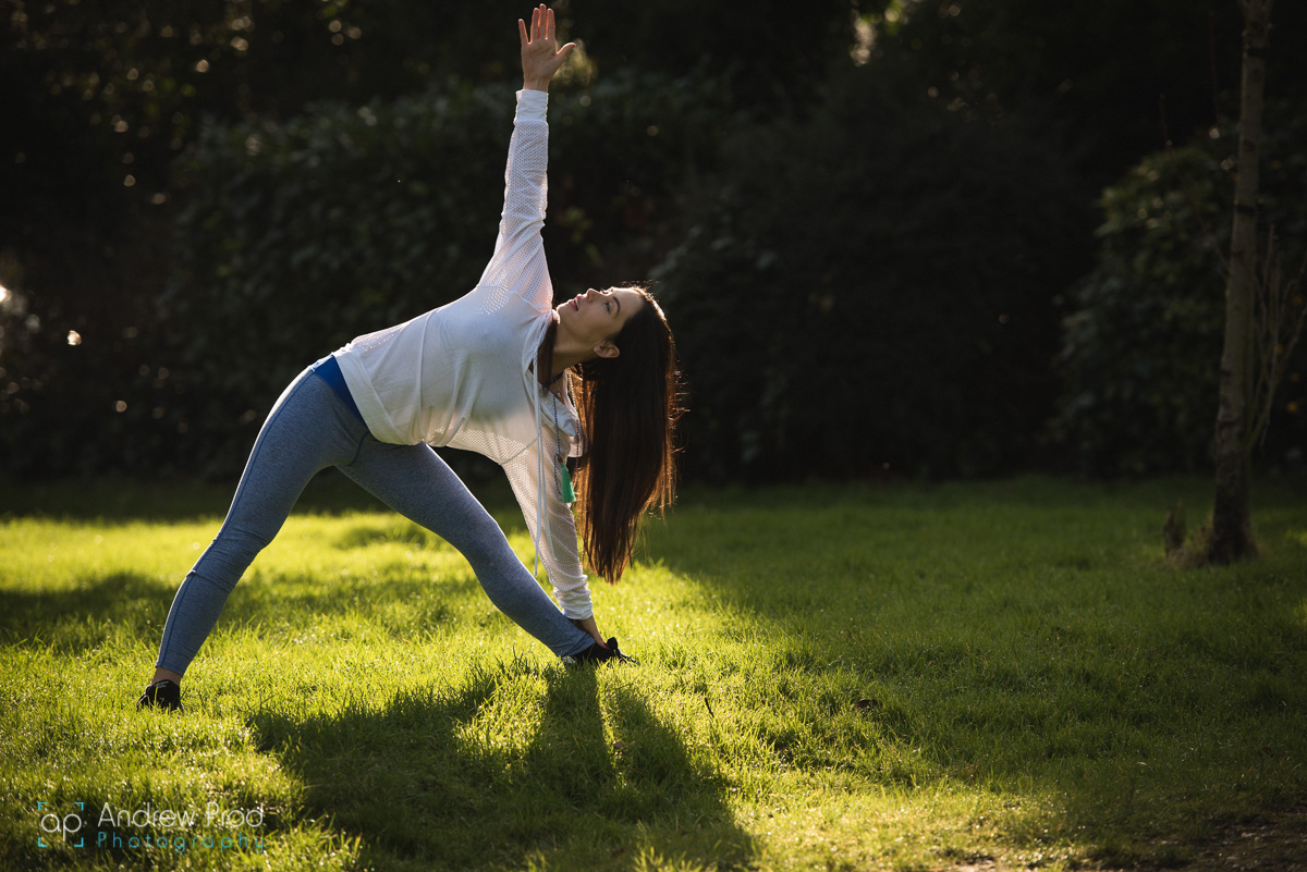 Yoga photographer london