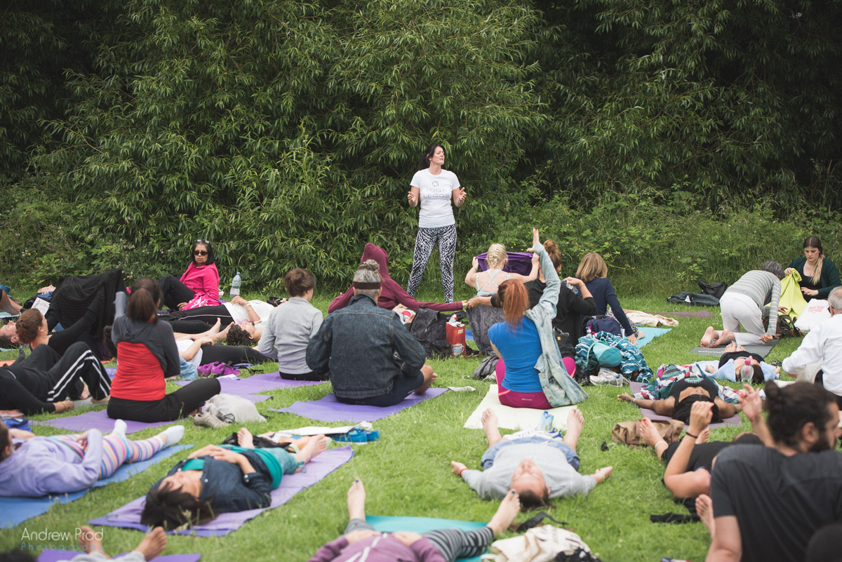 International yoga day, Alexandra Palace 2016