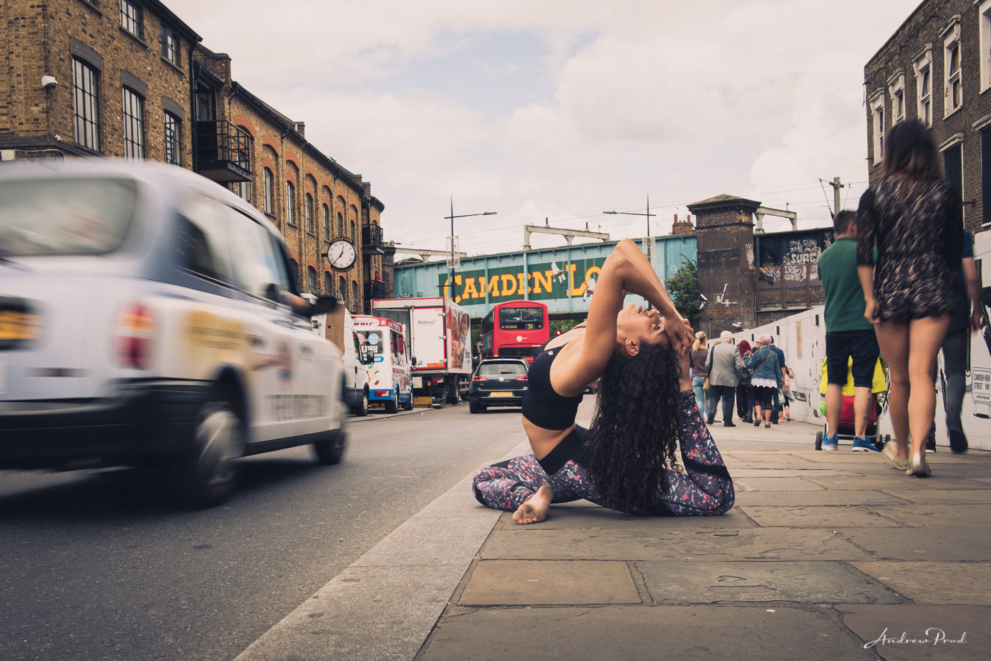 London yoga photographer