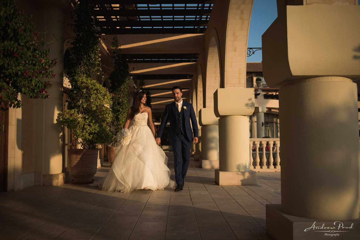 elysium paphos sunset wedding