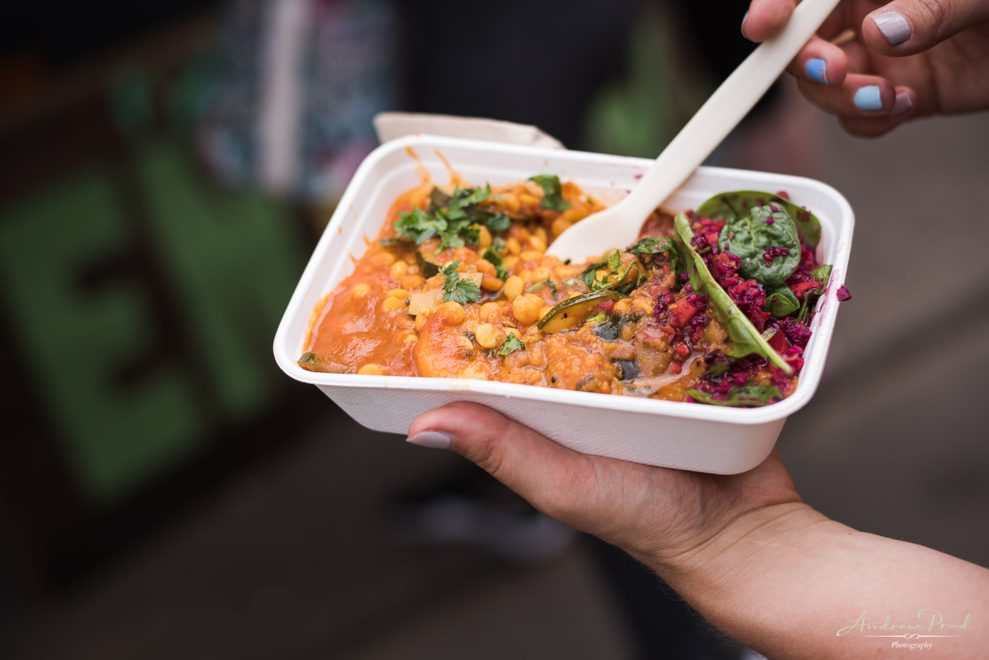 Vegan food photographer