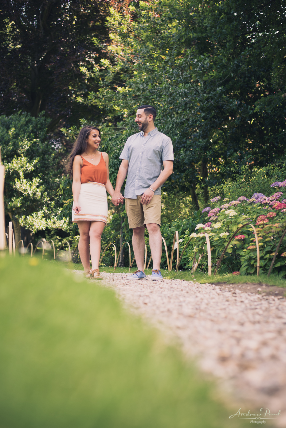 Couple portraits in London