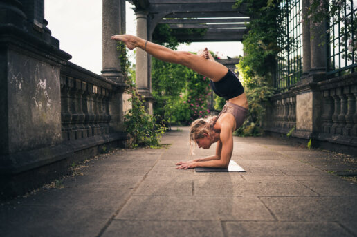 London yoga photographer