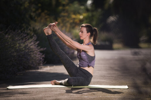 London yoga photoshoot