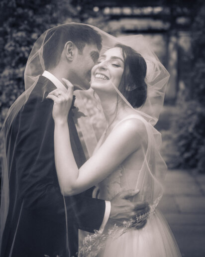 London fine art wedding portraits