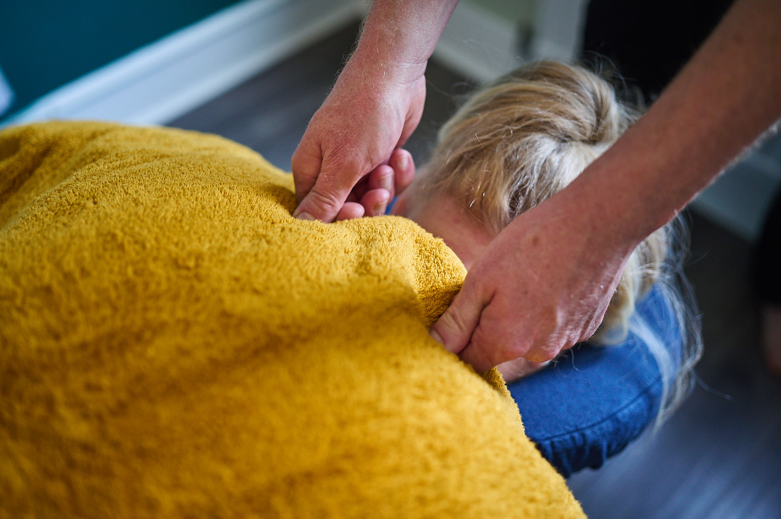 Massage photographer