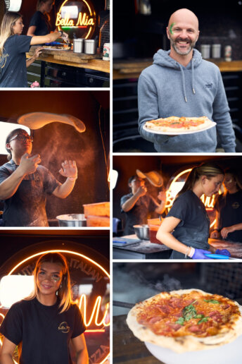 Action photos of food being made - storytelling photographer
