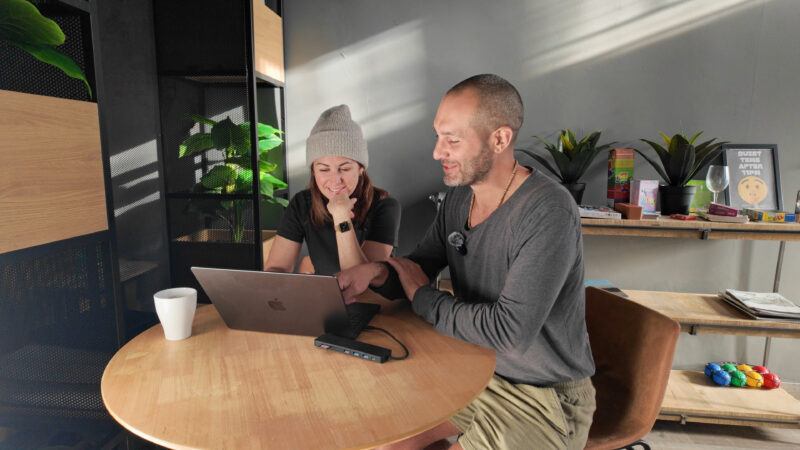 I’m teaching my mentoring student how to use lightroom